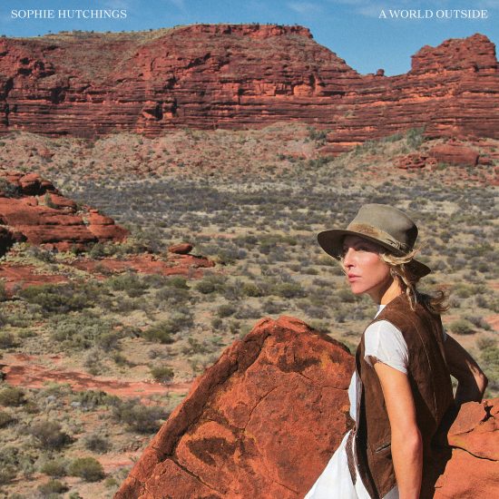 Sophie in the outback wearing a hat